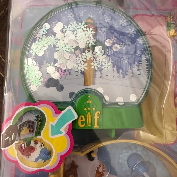 Polly Pocket Elf Adventure Playset - Green and Gold - Picture 4 of 6